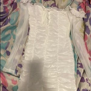 Fashion nova “Maura Mesh Dress”